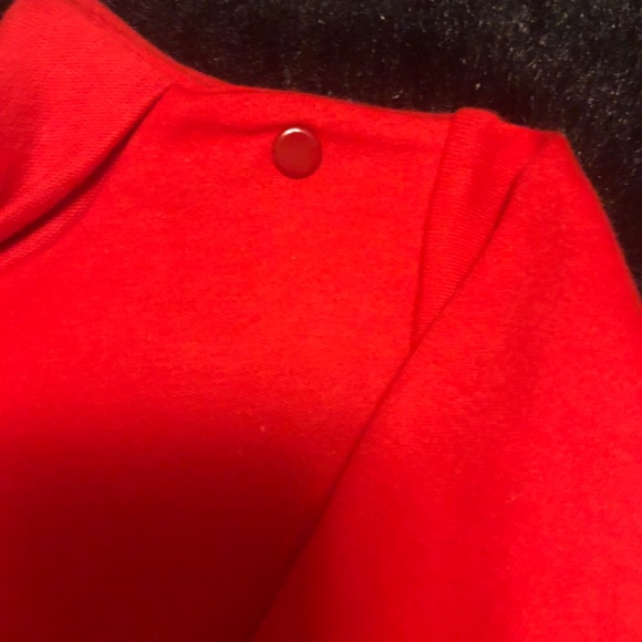 New with tag Puddles and  Bubbles Red turtleneck onesie for baby - Picture 3 of 5